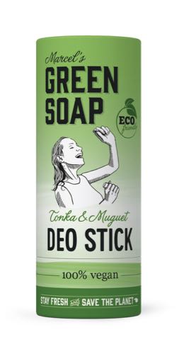 M.Green soap Deo stick Tonka & muguet 40g